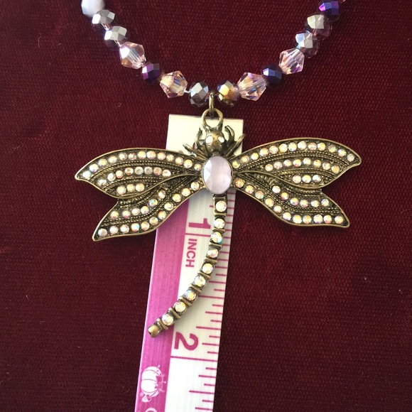 DragonFly Necklace Handmade - Picture 7 of 8